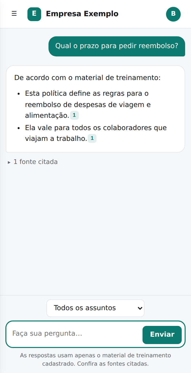 Conversa no celular